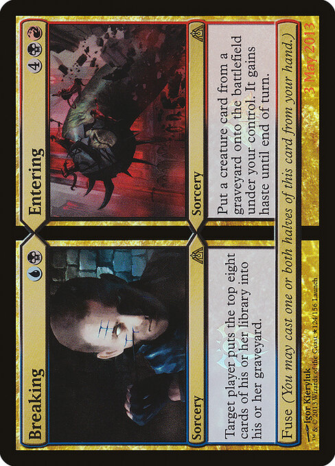 Breaking // Entering REL- Rare Good Englisch Foil