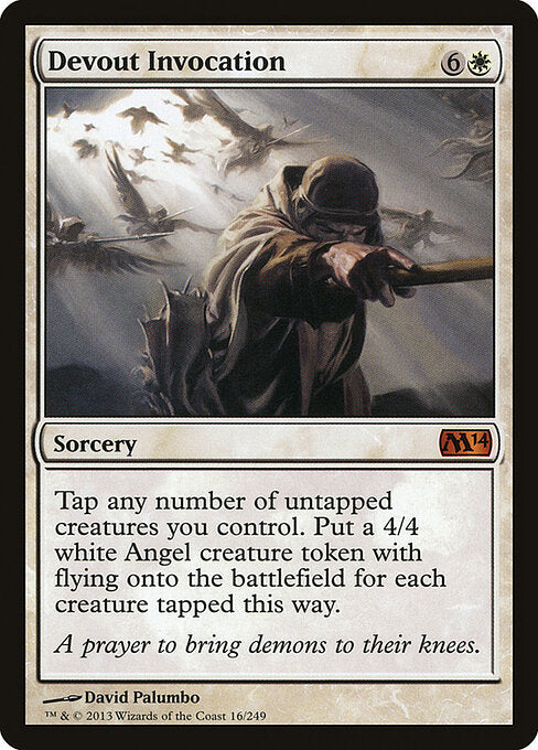 Devout Invocation M14-16 Mythic Light Played Englisch