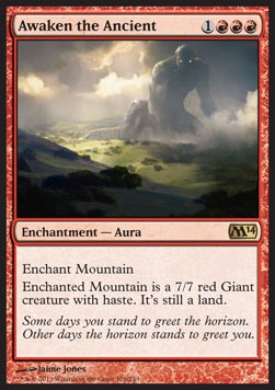 Awaken the Ancient M14-126 Rare Excellent Englisch
