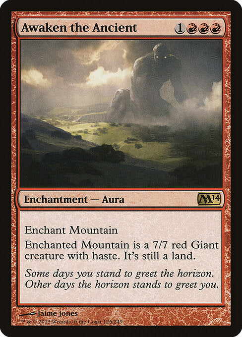 Awaken the Ancient M14-126 Rare Excellent Englisch