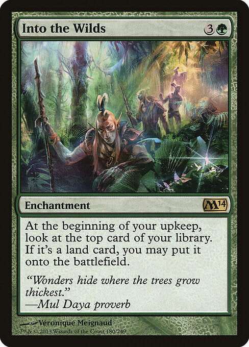 Into the Wilds M14-180 Rare Good Englisch