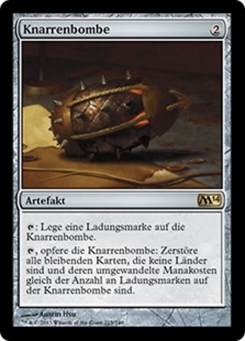 Knarrenbombe M14-215 Rare Light Played Deutsch