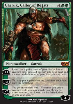 Garruk, Rufer der Bestien M14-172 Mythic Good Deutsch