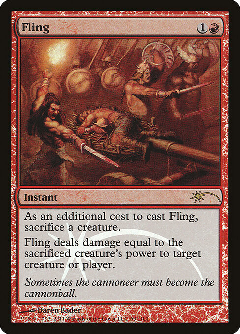 Fling GW-69 Rare Excellent Englisch Foil