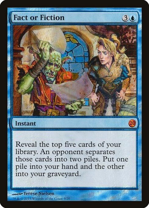 Fact or Fiction V13-9 Mythic Good Englisch Foil