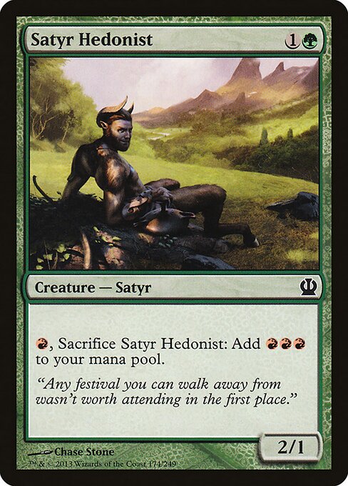 Satyr Hedonist THS-174 Common Excellent Englisch