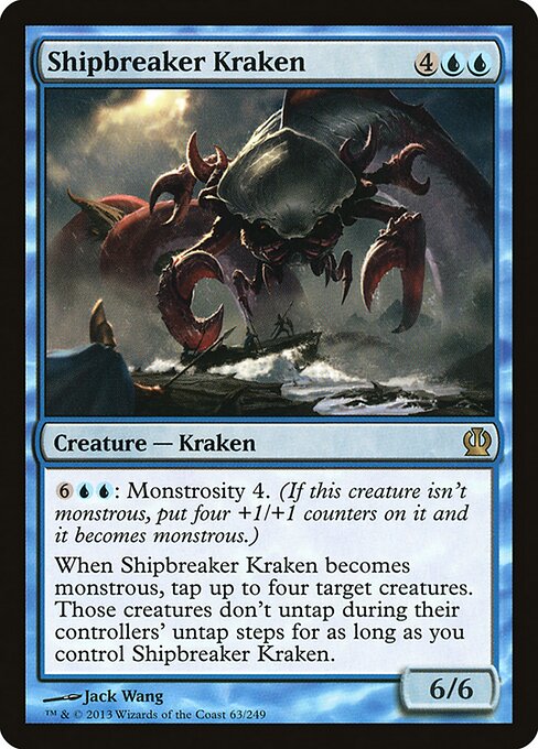 Shipbreaker Kraken THS-63 Rare Excellent Englisch