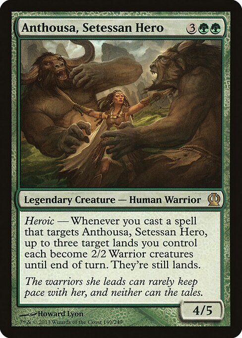 Anthousa, Setessan Hero THS-149 Rare Good Englisch Foil