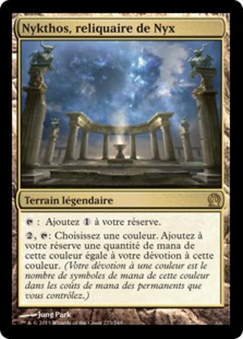 Nykthos, Shrine to Nyx THS-223 Rare Good Französisch
