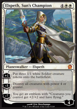Elspeth, Sun's Champion THS-9 Mythic Excellent Englisch