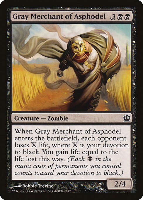 Gray Merchant of Asphodel THS-89 Common Excellent Englisch