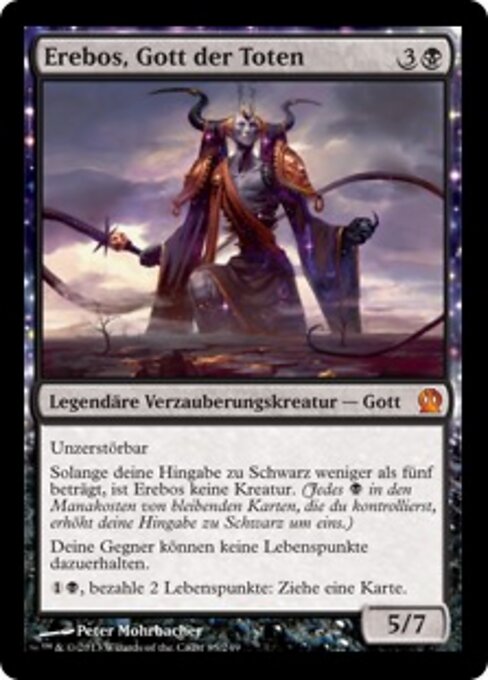 Erebos, Gott der Toten THS-85 Mythic Excellent Deutsch