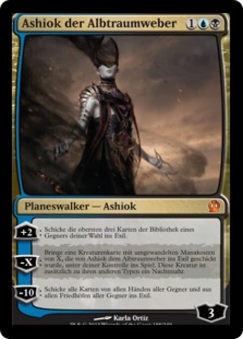 Ashiok der Albtraumweber THS-188 Mythic Good Deutsch