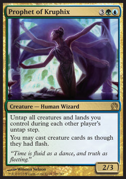 Prophet of Kruphix THS-199 Rare Excellent Spanisch
