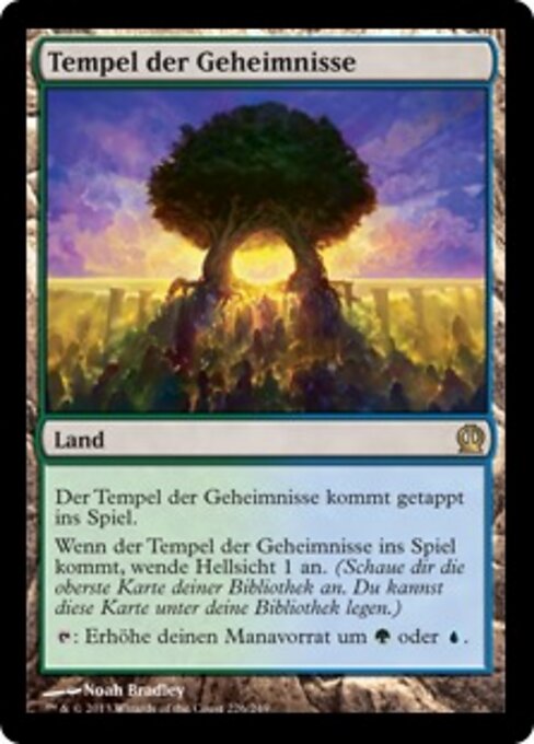 Tempel der Geheimnisse THS-226 Rare Excellent Deutsch