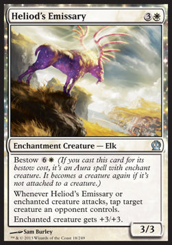 Gesandter des Heliod THS-18 Uncommon Excellent Deutsch Foil