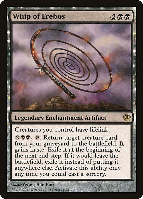 Whip of Erebos THS-110 Rare Good Englisch
