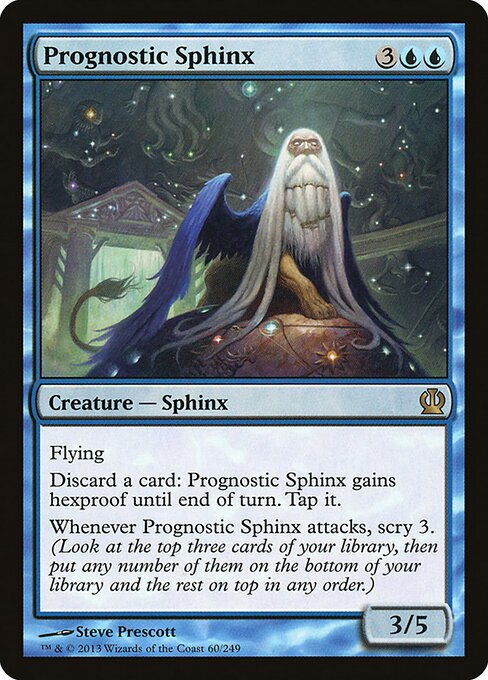Prognostic Sphinx THS-60 Rare Excellent Englisch