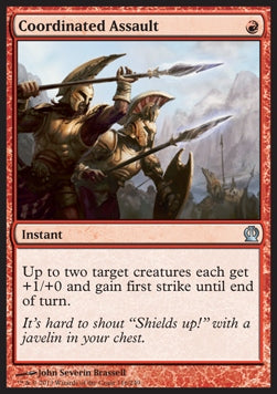 Koordinierter Angriff THS-116 Uncommon Excellent Englisch Foil
