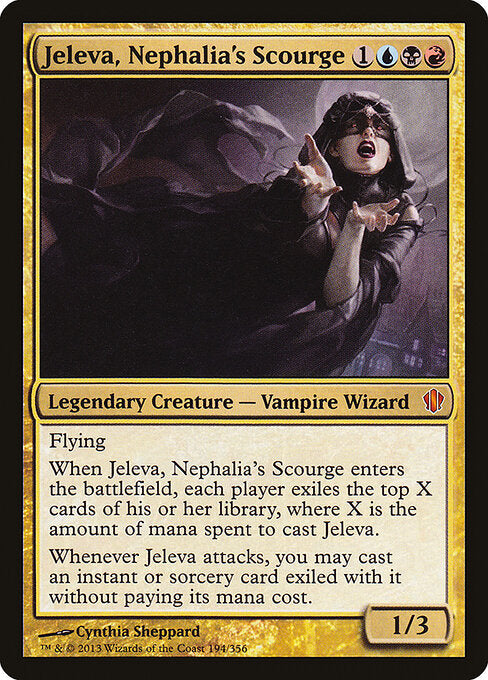 Jeleva, Nephalia's Scourge C13-194 Mythic Excellent Englisch