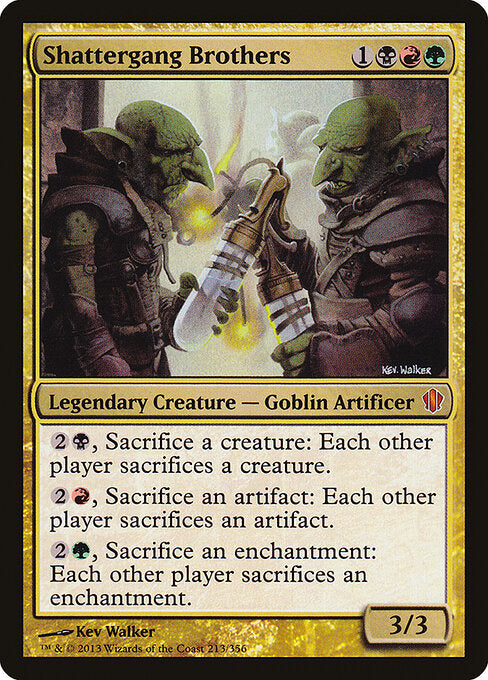 Shattergang Brothers C13-213 Mythic Excellent Englisch