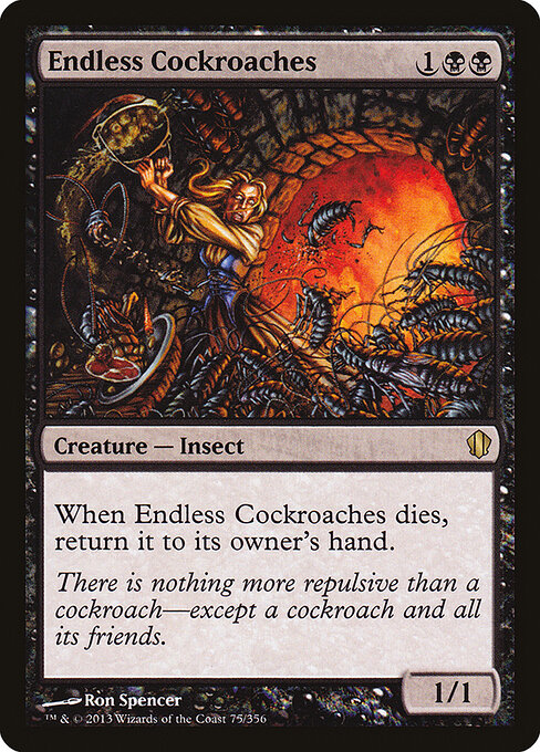 Endless Cockroaches C13-75 Rare Excellent Englisch