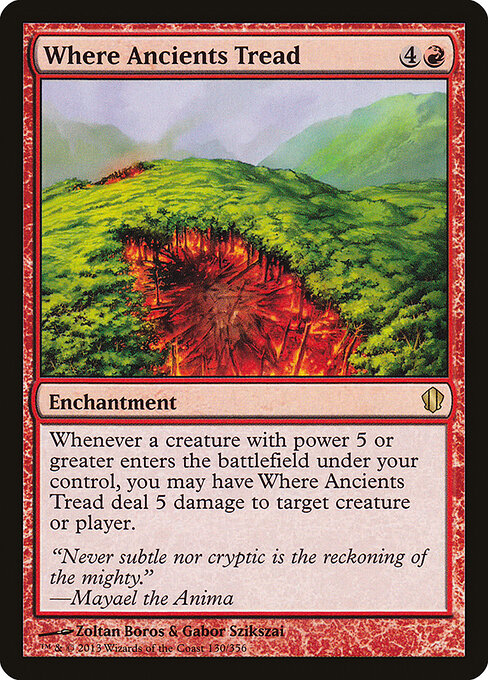Where Ancients Tread C13-130 Rare Near Mint Englisch