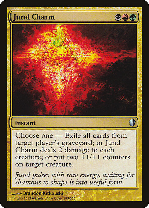 Jund Charm C13-195 Uncommon Excellent Englisch