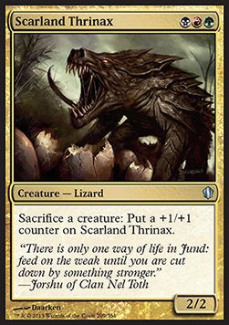Scarland Thrinax C13-209 Uncommon Excellent Englisch