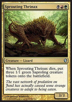 Sprouting Thrinax C13-219 Uncommon Good Englisch
