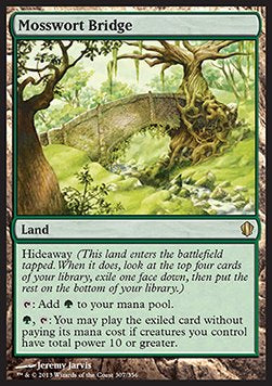 Mosswort Bridge C13-307 Rare Good Englisch