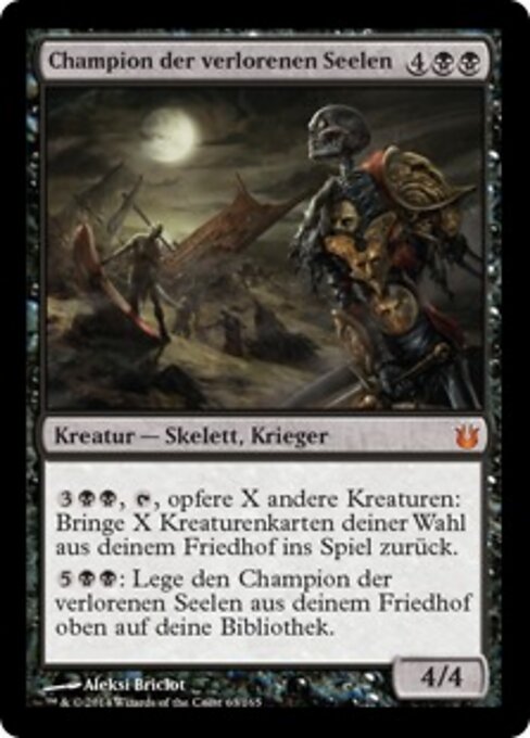 Champion der verlorenen Seelen BNG-63 Mythic Excellent Deutsch