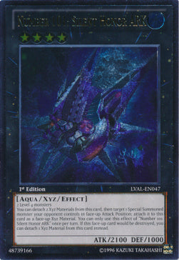 Nummer 101: Lautlose Ehre ARK LVAL-DE047 Ultimate Rare Excellent Deutsch 1. Auflage