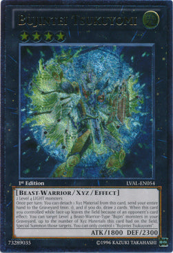 Bujintei Tsukuyomi LVAL-DE054 Ultimate Rare Excellent Deutsch 1. Auflage