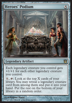 Podium der Helden BNG-159 Rare Light Played Deutsch