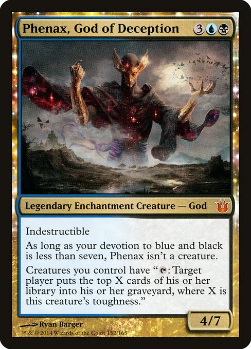 Phenax, God of Deception BNG-152 Mythic Excellent Englisch