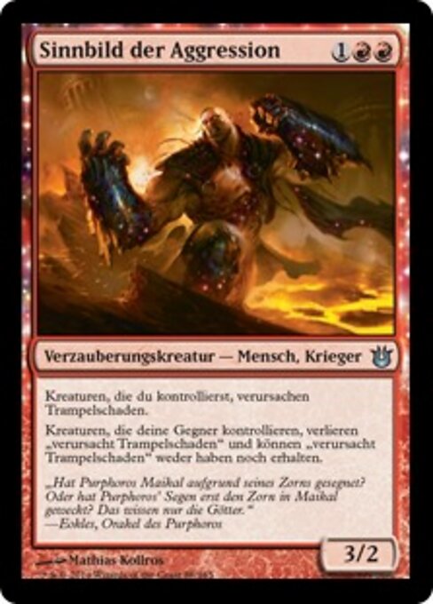 Sinnbild der Aggression BNG-88 Uncommon Excellent Deutsch