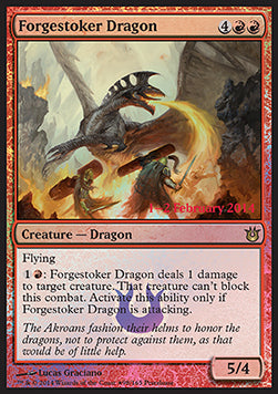 Flammenschürer-Drache GDC- Rare Good Deutsch Foil
