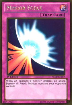 Spiegelkraft PGLD-059 Gold Rare Excellent Deutsch