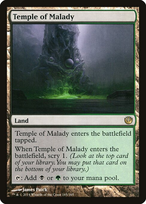 Temple of Malady JOU-165 Rare Excellent Englisch