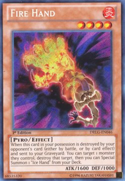 Feuerhand DRLG-DE046 Secret Rare EX Deutsch