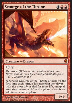 Geißel des Throns CNS-35 Mythic Excellent Englisch