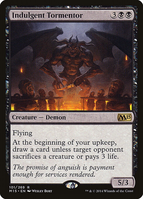 Indulgent Tormentor M15-101 Rare Light Played Englisch