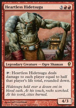 Hidetsugu der Herzlose CNS-144 Rare Light Played Englisch Foil