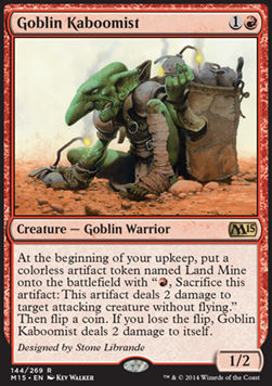 Goblin-Bummspezialist M15-144 Rare Light Played Englisch