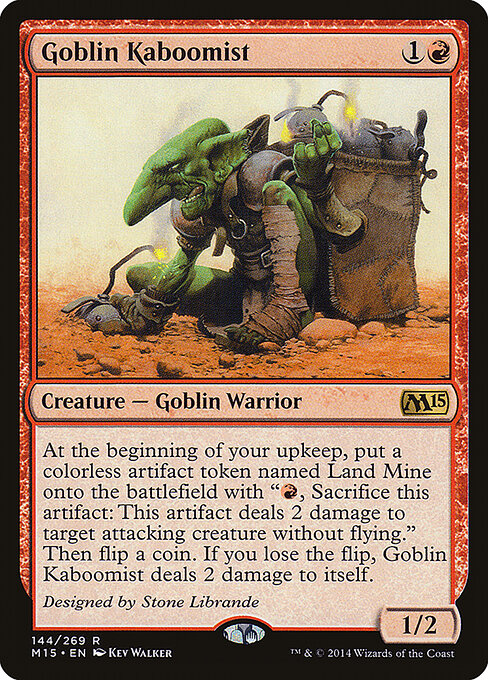 Goblin-Bummspezialist M15-144 Rare Excellent Englisch Foil