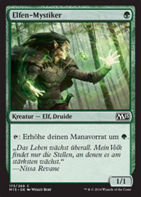 Elfen-Mystiker M15-173 Common Played Deutsch