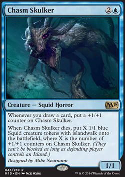 Chasm Skulker M15-46 Rare Light Played Englisch