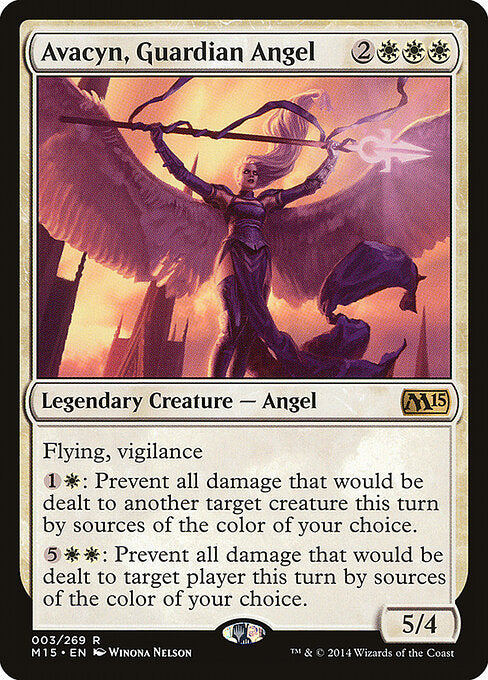Avacyn der Schutzengel M15-3 Rare Played Englisch