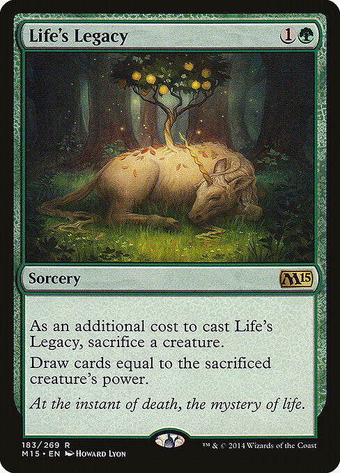 Life's Legacy M15-183 Rare Excellent Englisch